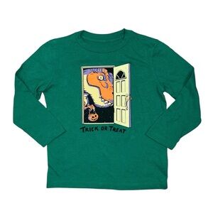 Old Navy Dinosaur Halloween Trick or Treat Long Sleeve Shirt XS (5)